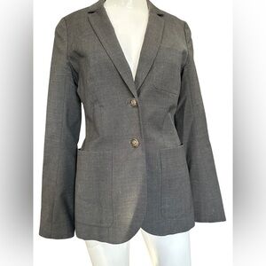 Aritzia heathered, black blazer